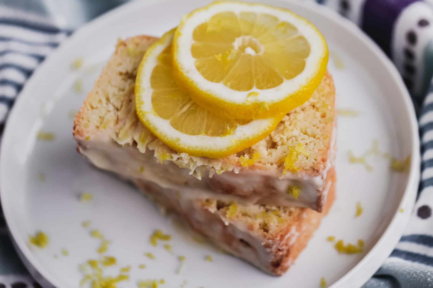 lemon zucchini cake with coconut