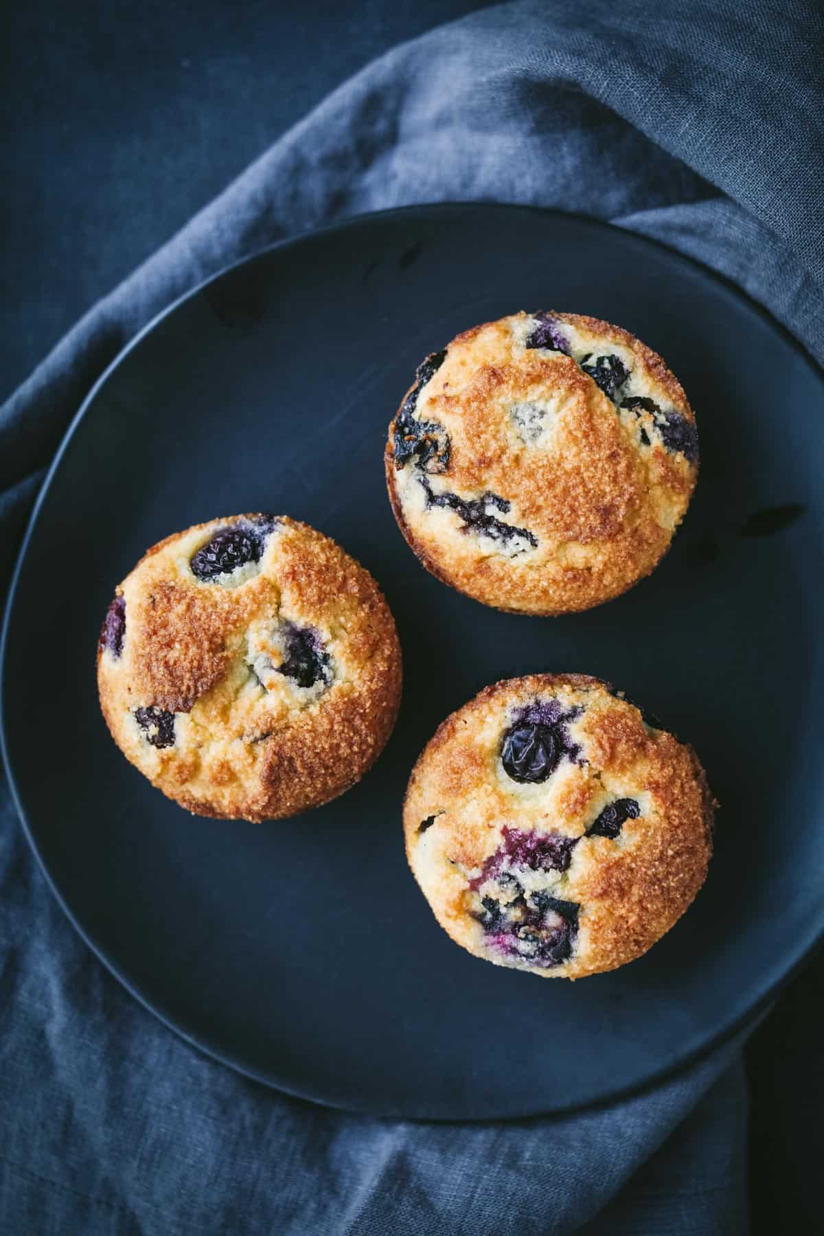 Keto Blueberry Muffins