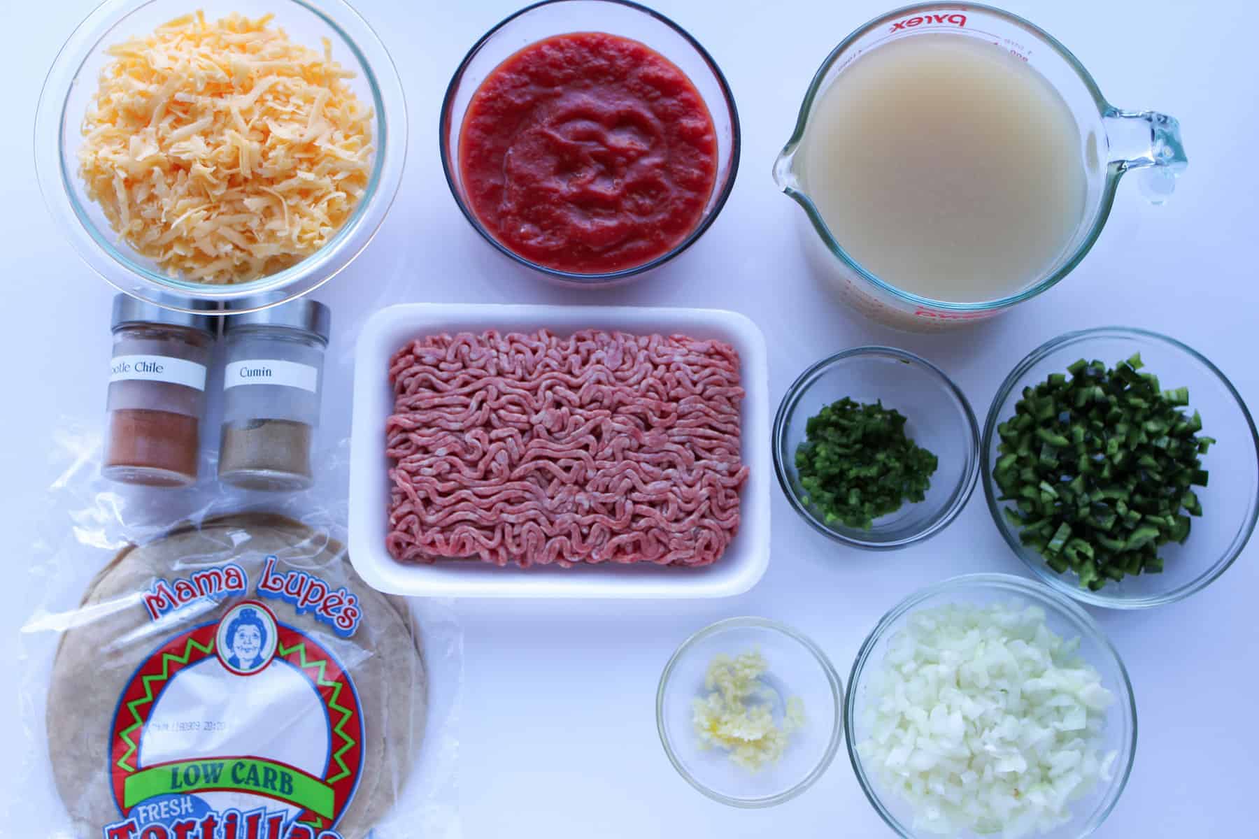 enchiladas ingredients