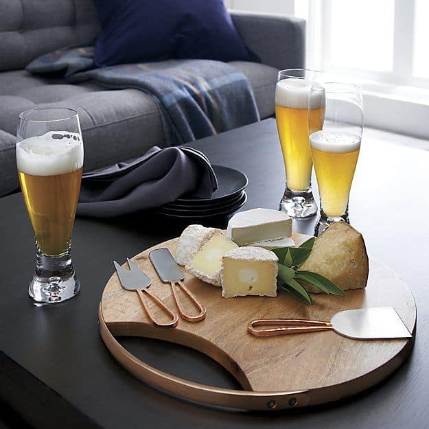 Cheese Board and knives 