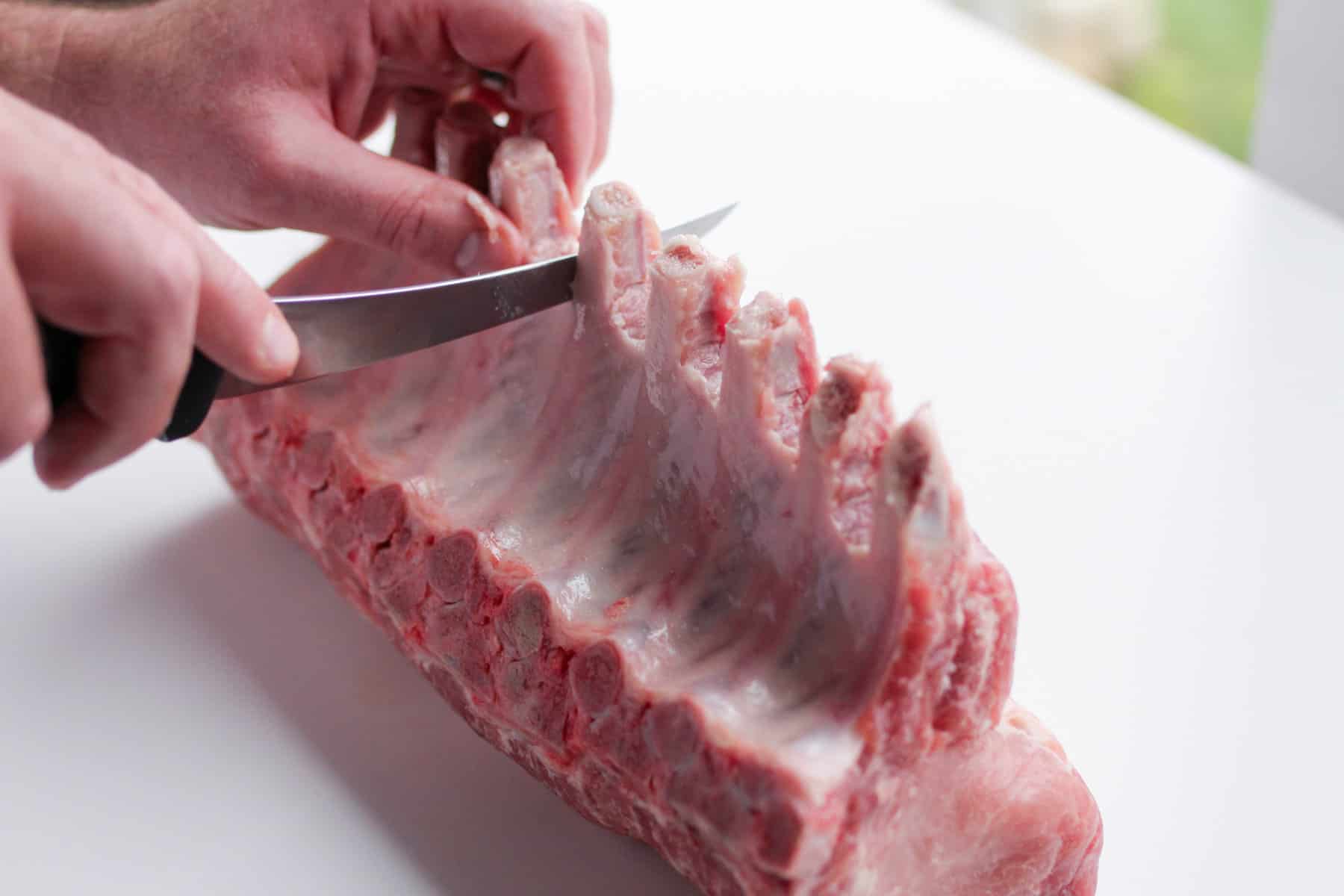 frenching a crown roast