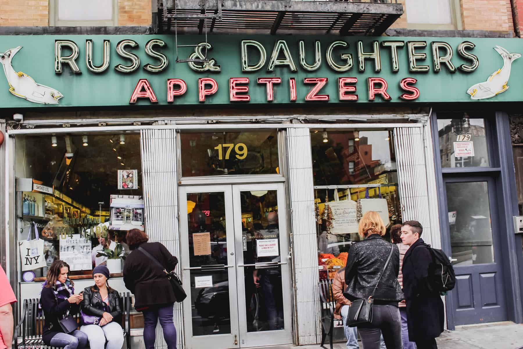 Russ and Daughters, NYC