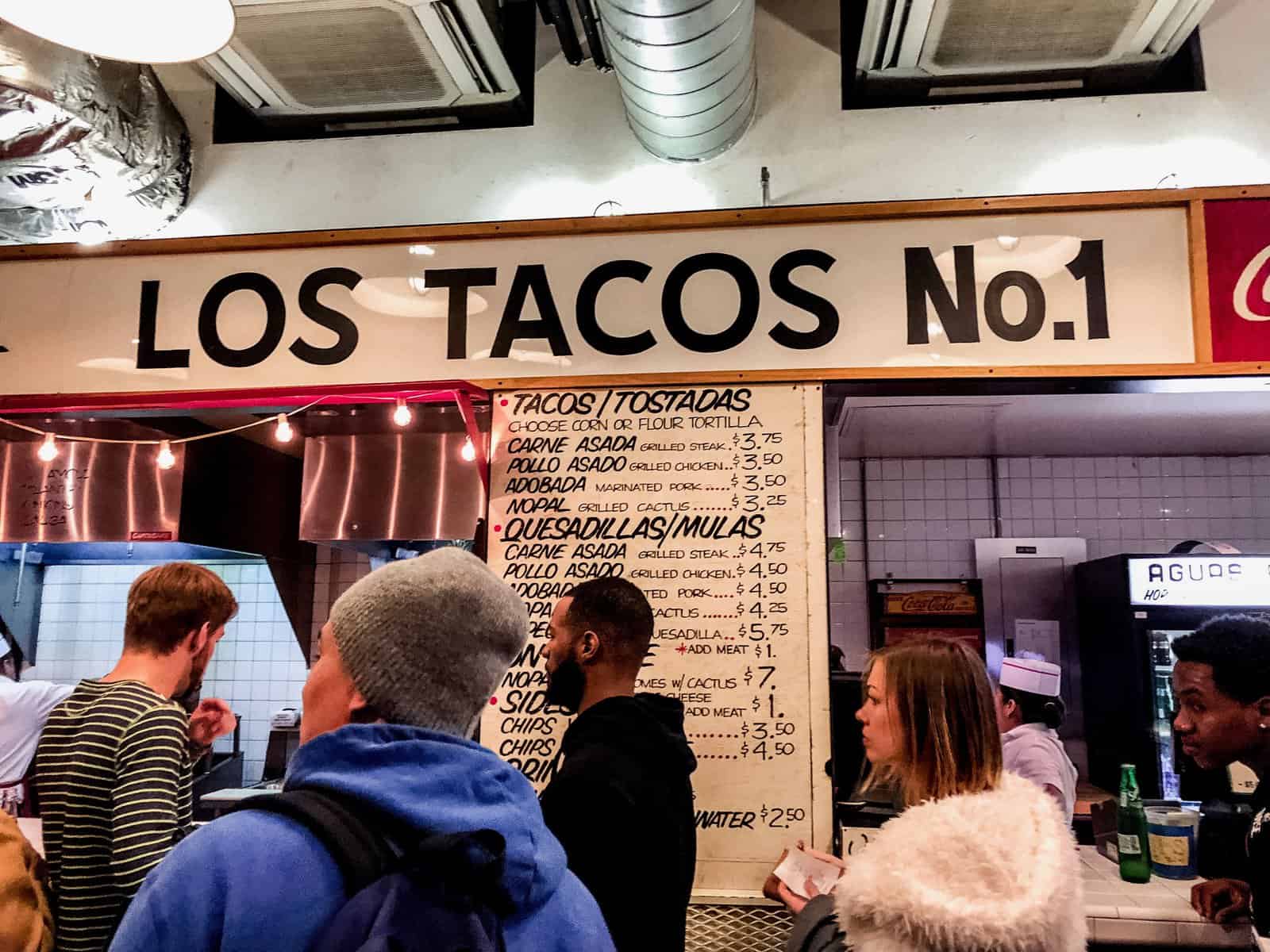 Los tacos no.1 NYC