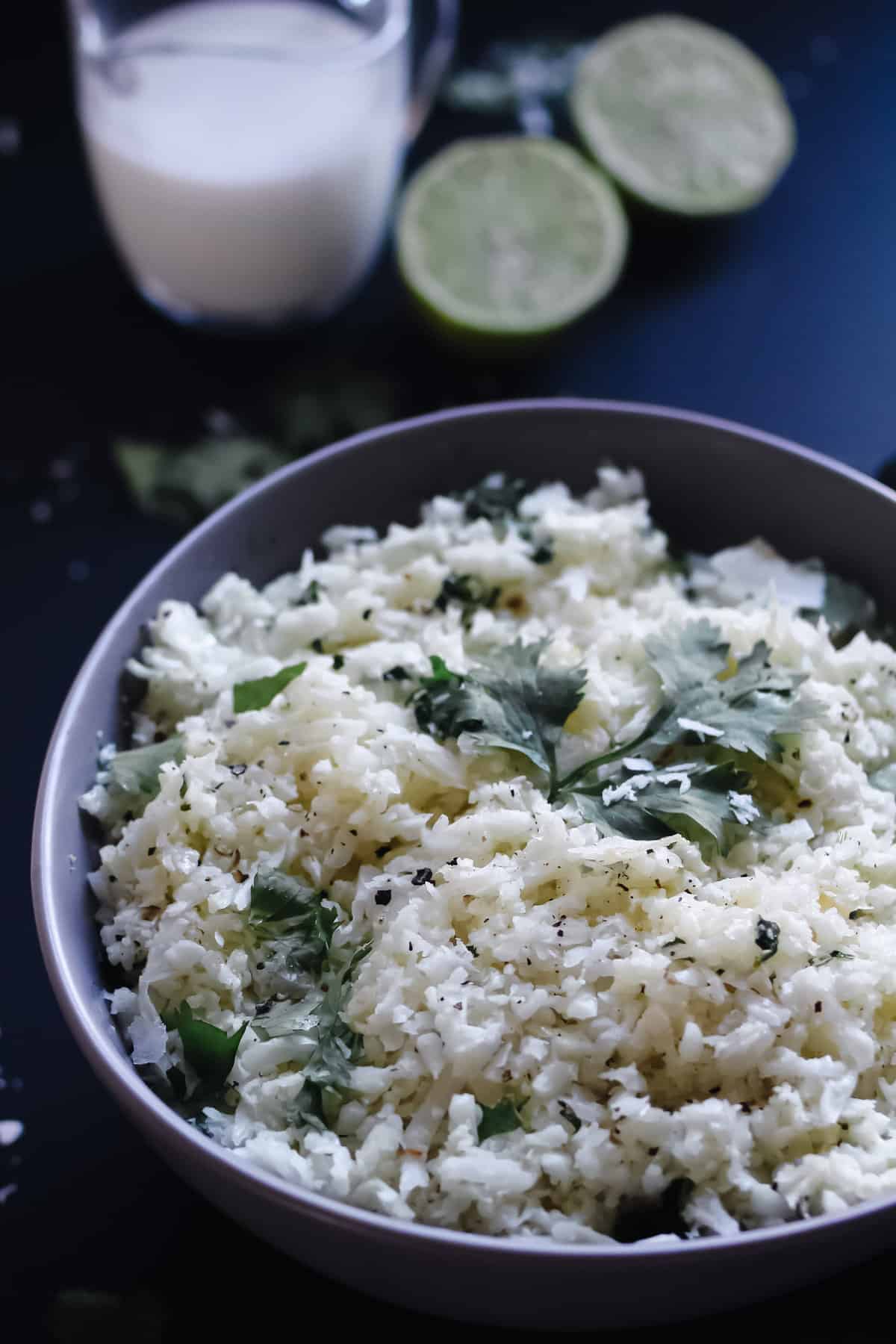 Cilantro Lime Cauliflower Rice