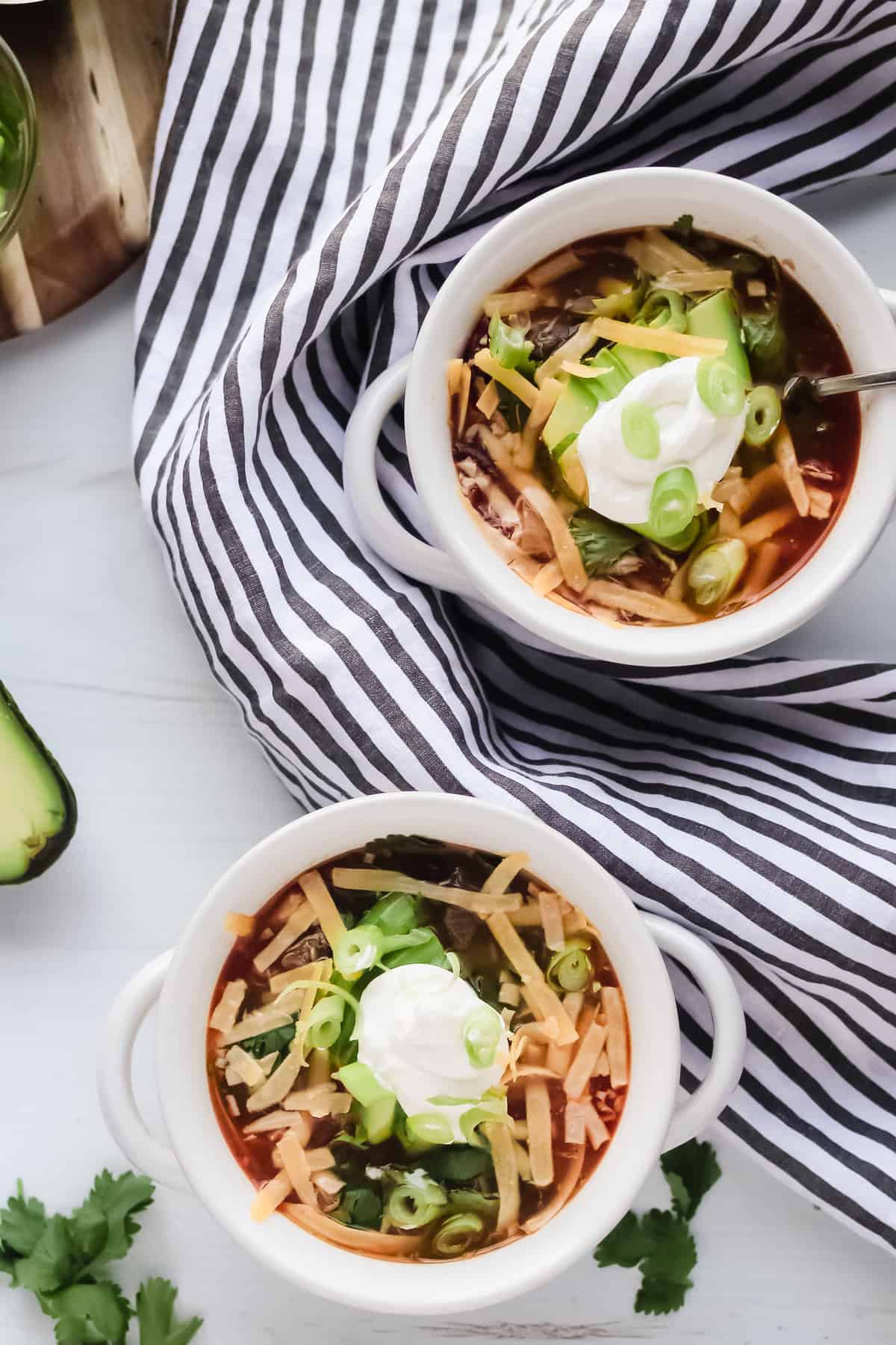 Keto Chicken Enchilada Soup