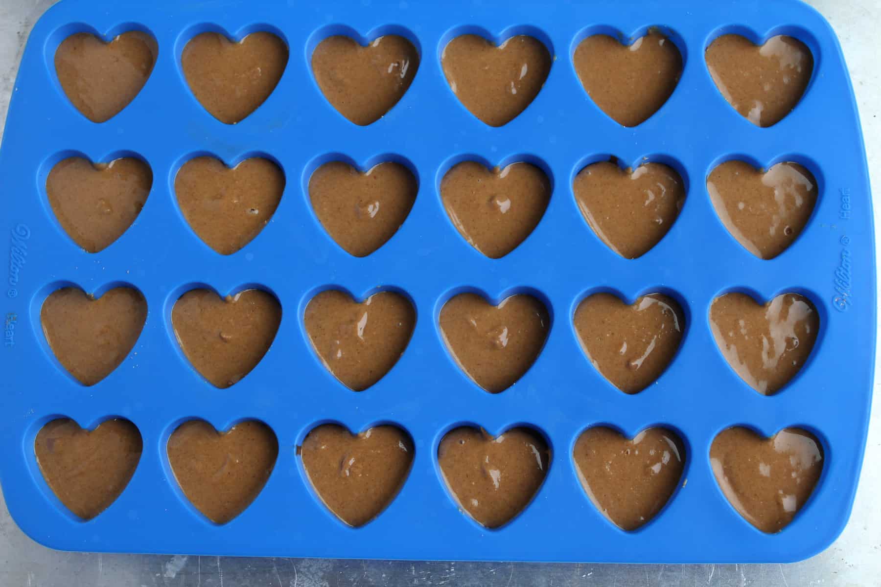 Chocolate Peanut Buter Cups - In An Ice Cube Tray!