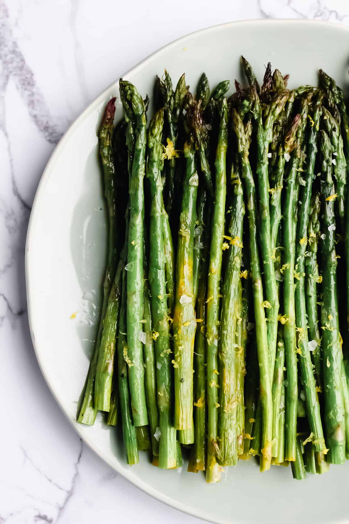 Roasted Lemon Asparagus