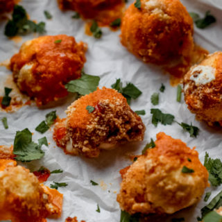 Buffalo Goat Cheese Balls