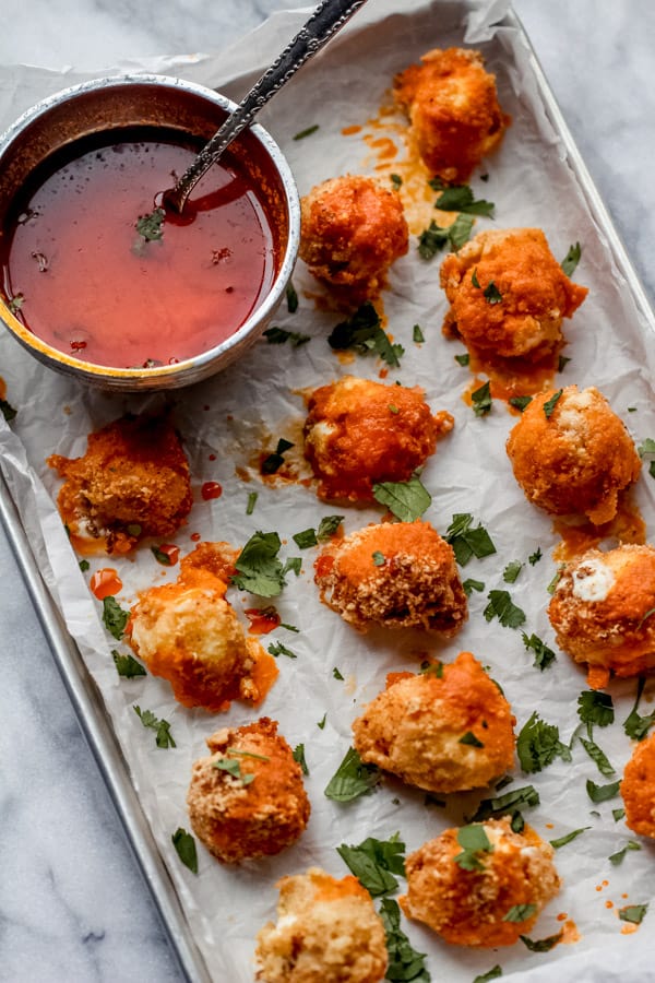 Keto Buffalo Goat Cheese Balls