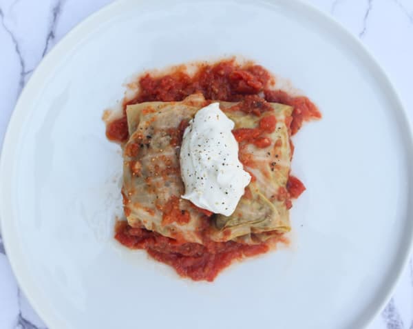 Keto Stuffed Cabbage (Holubtsi)