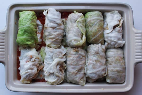 Keto Stuffed Cabbage 