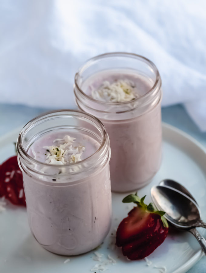 Dairy-Free Strawberry Mousse
