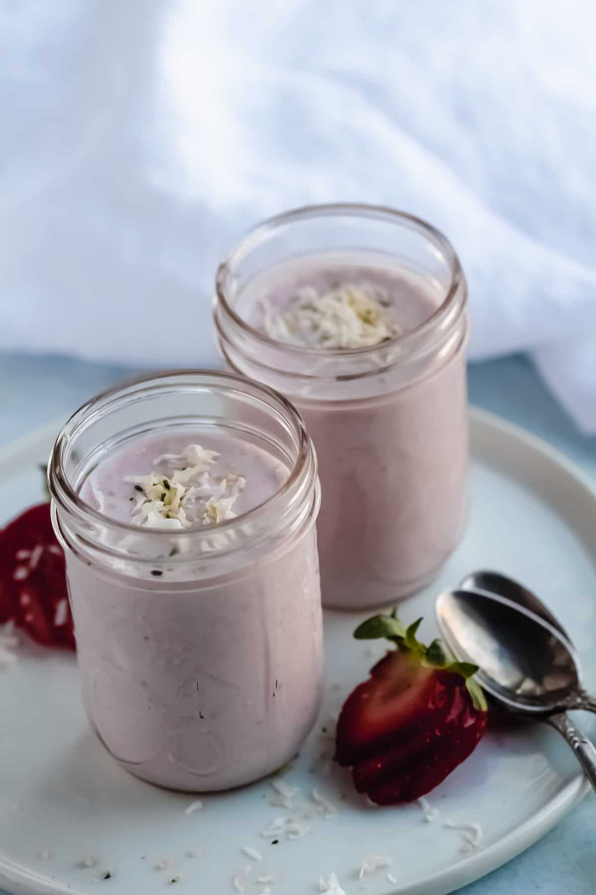 Dairy-Free Strawberry Mousse