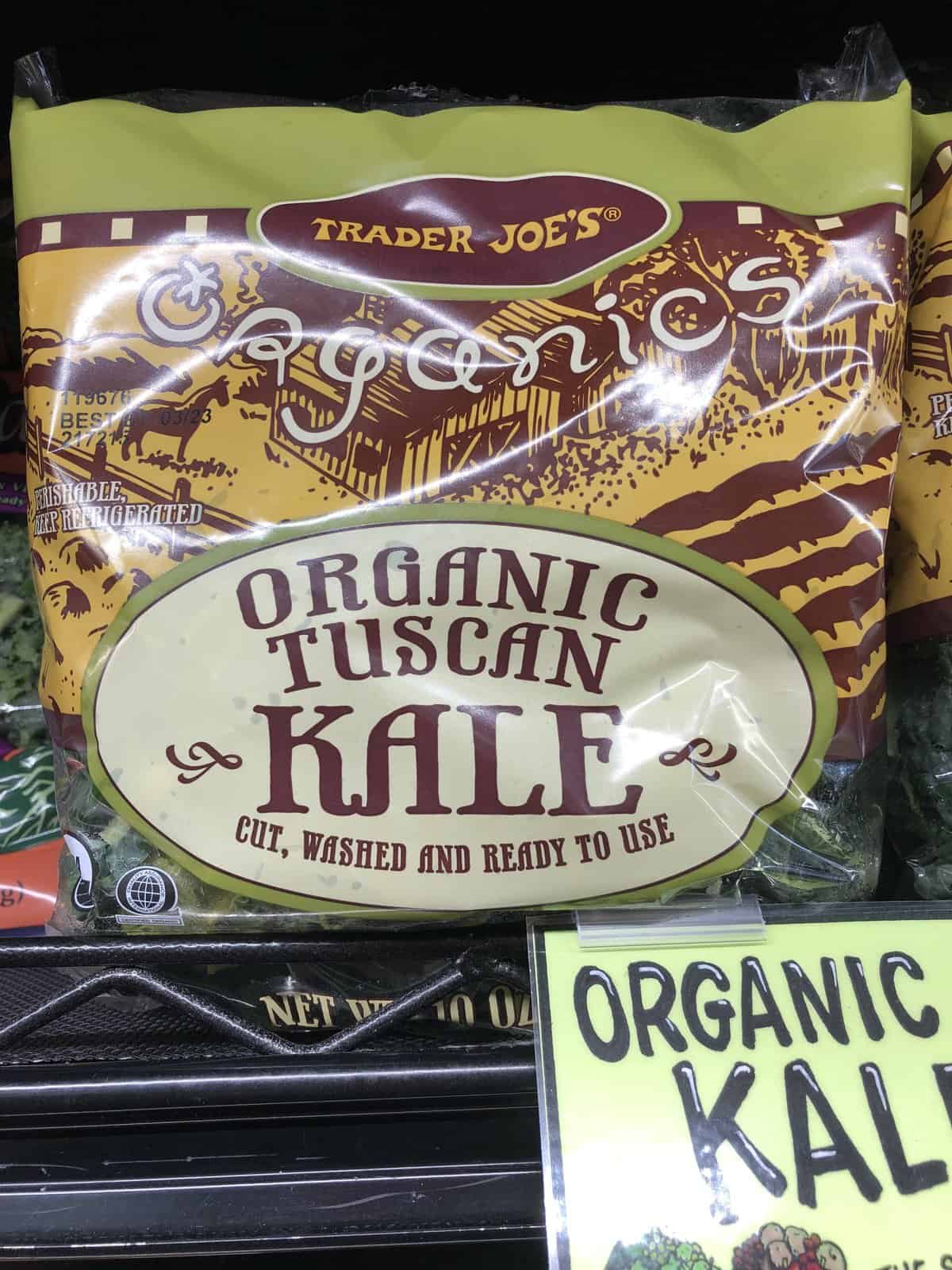 The Best Keto Products at Trader Joe's Organic Tuscan Kale