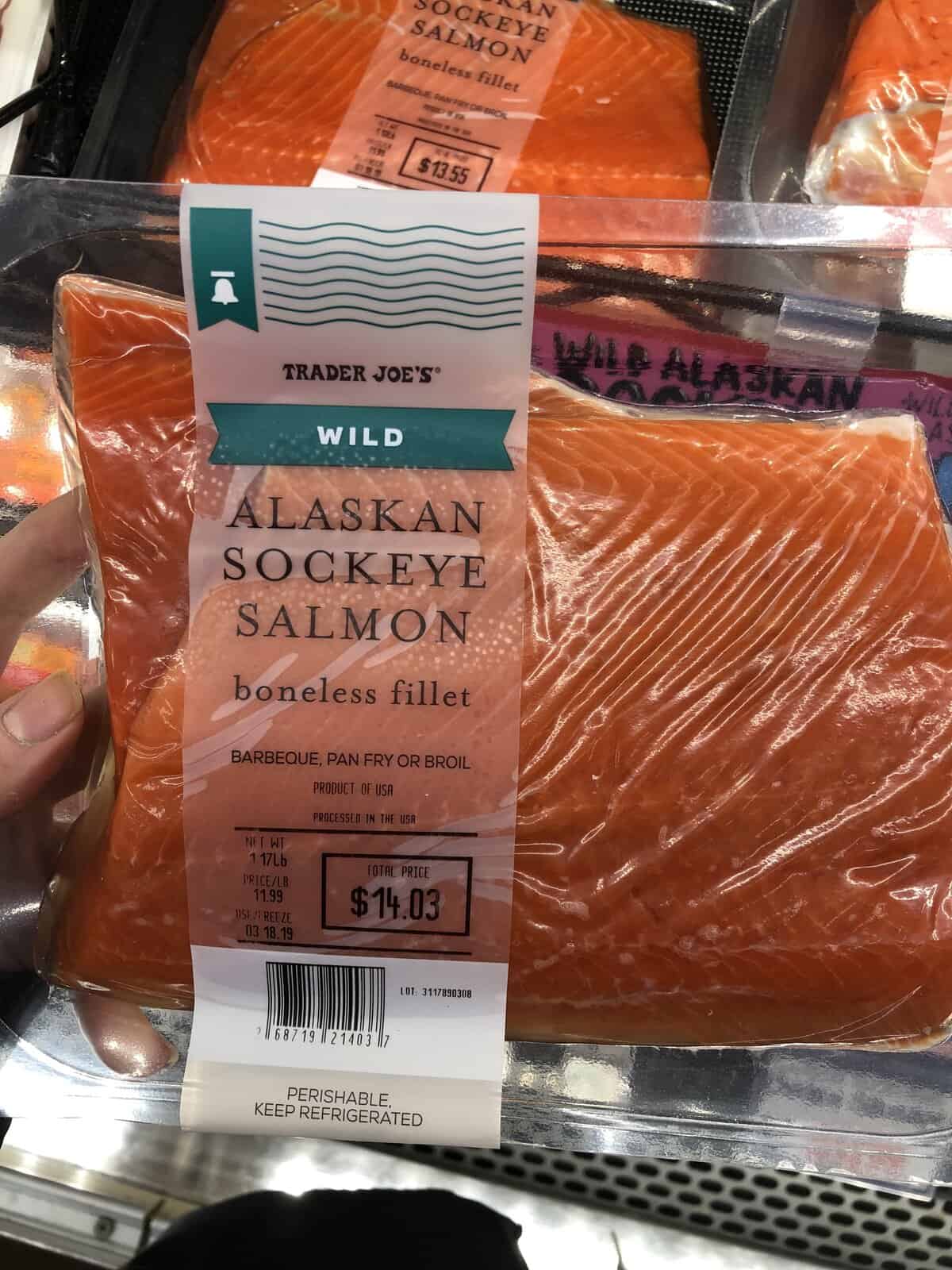The Best Keto Products at Trader Joe's Wild Salmon