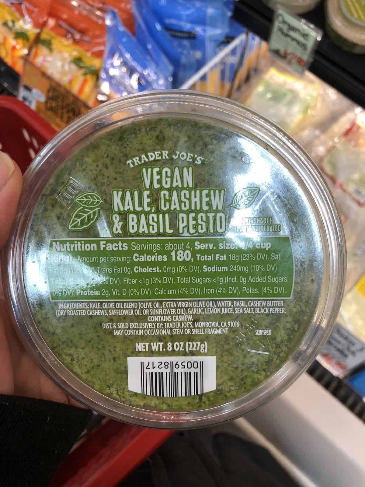 Vegan Kale, Cashew & Basil Dip