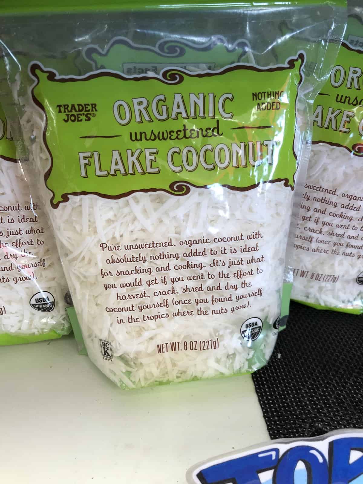 Unsweetened Coconut Flakes The Best Keto Products at Trader Joe's
