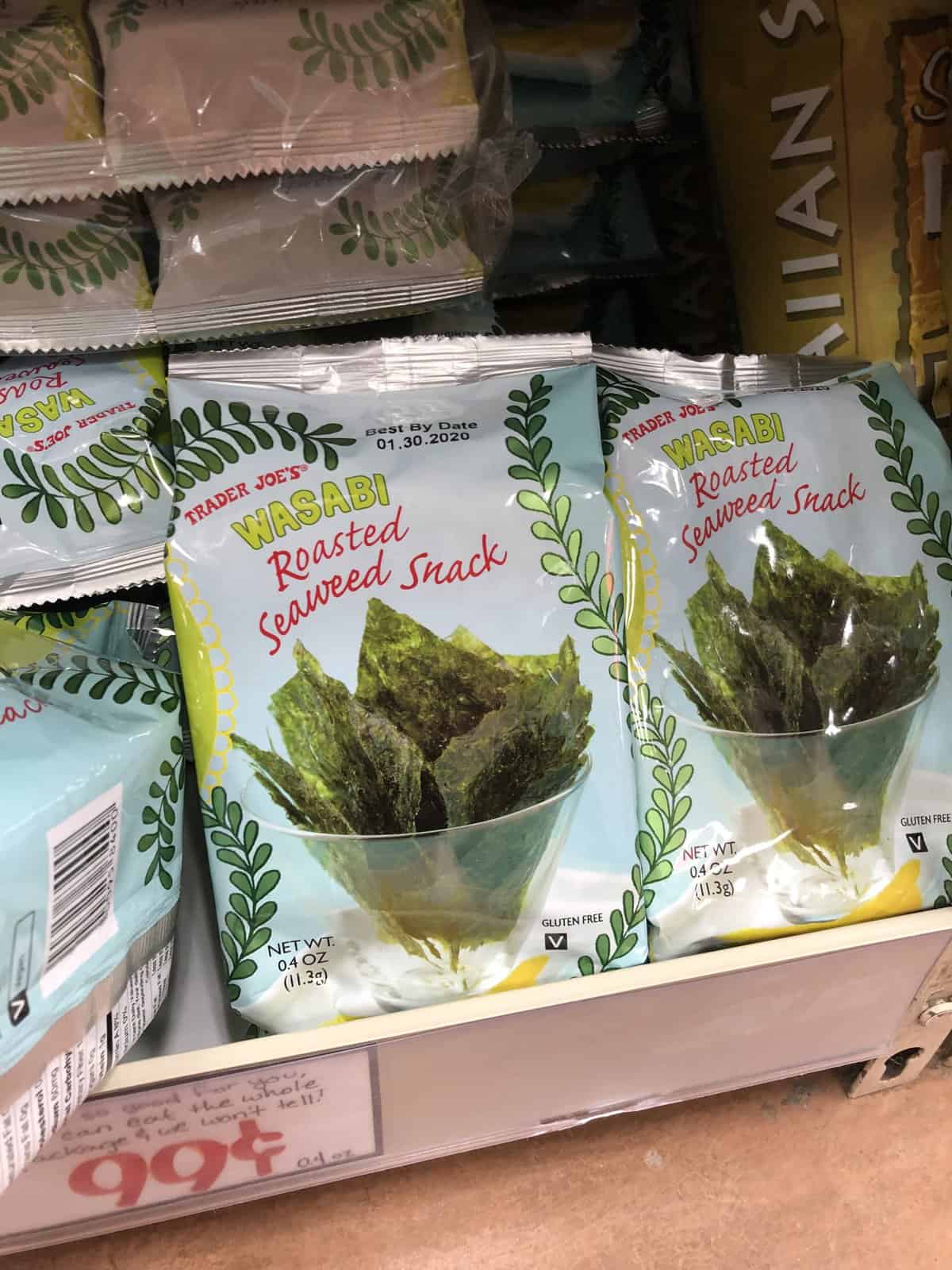 Roasted Seaweed Snacks The Best Keto Products at Trader Joe's