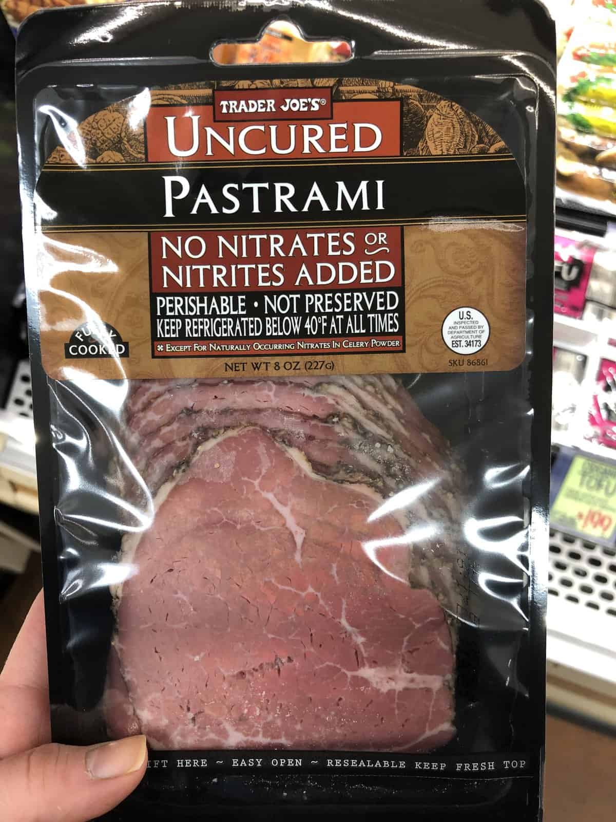 Uncured Pastrami The Best Keto Products at Trader Joe's