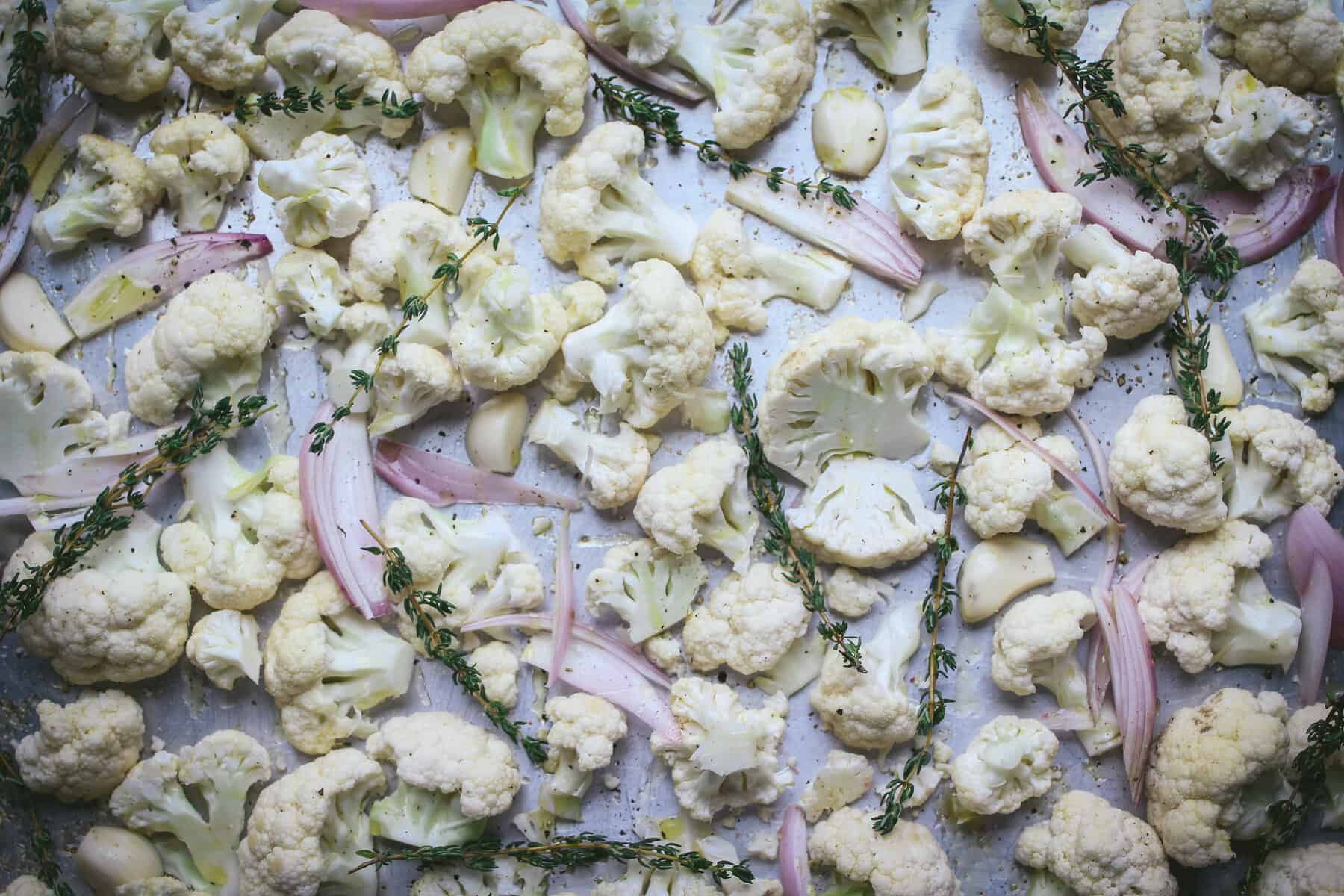 chopped cauliflower