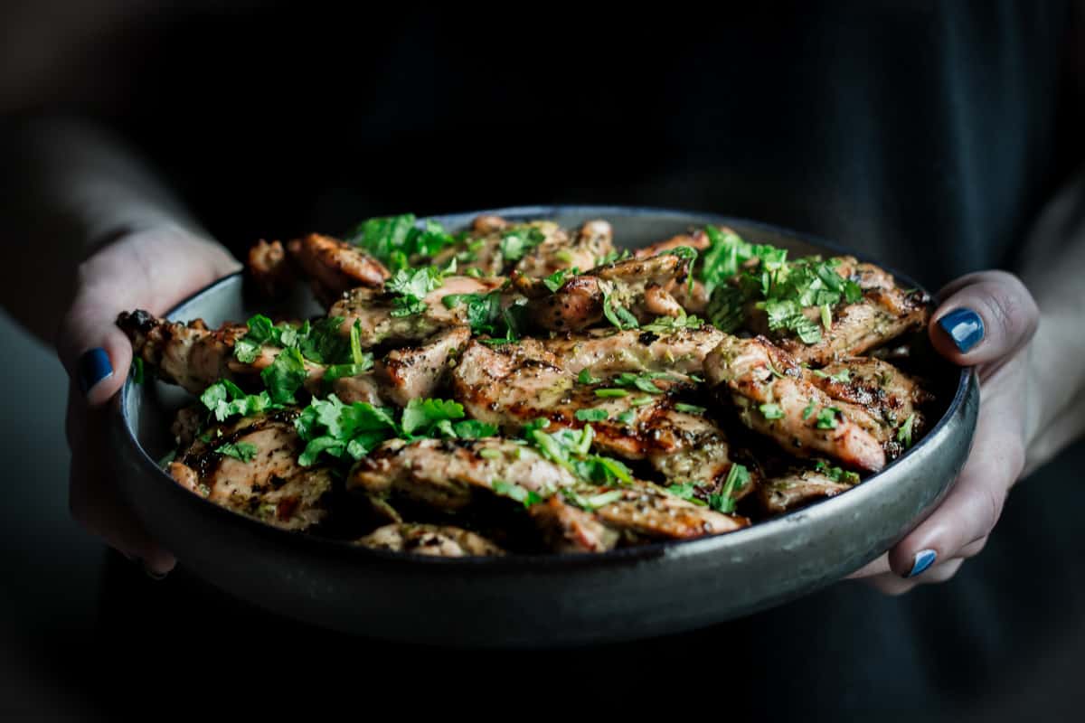 Tequila Lime Chicken Thighs