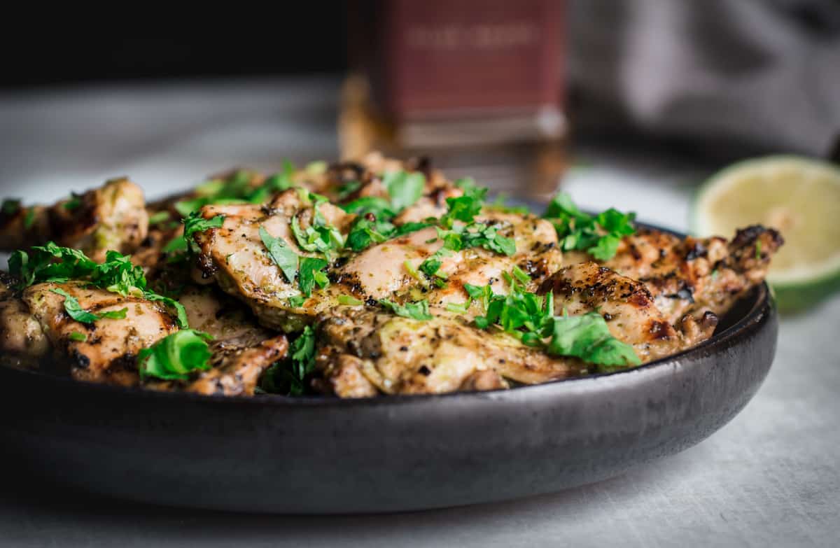 Tequila Lime Chicken Thighs