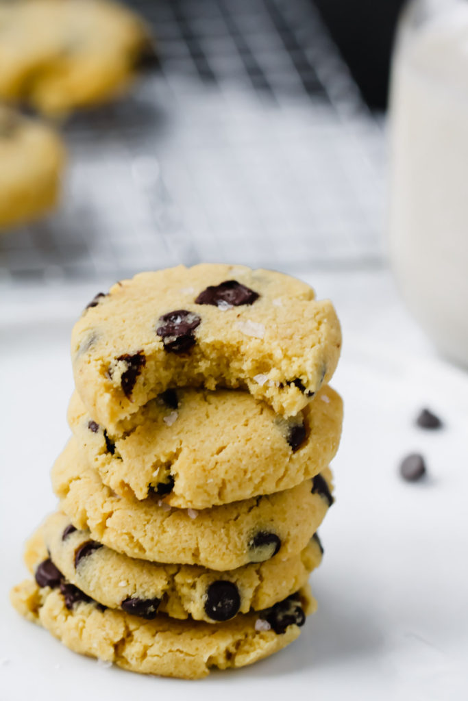 Keto Brown Butter Chocolate Chip Cookies
