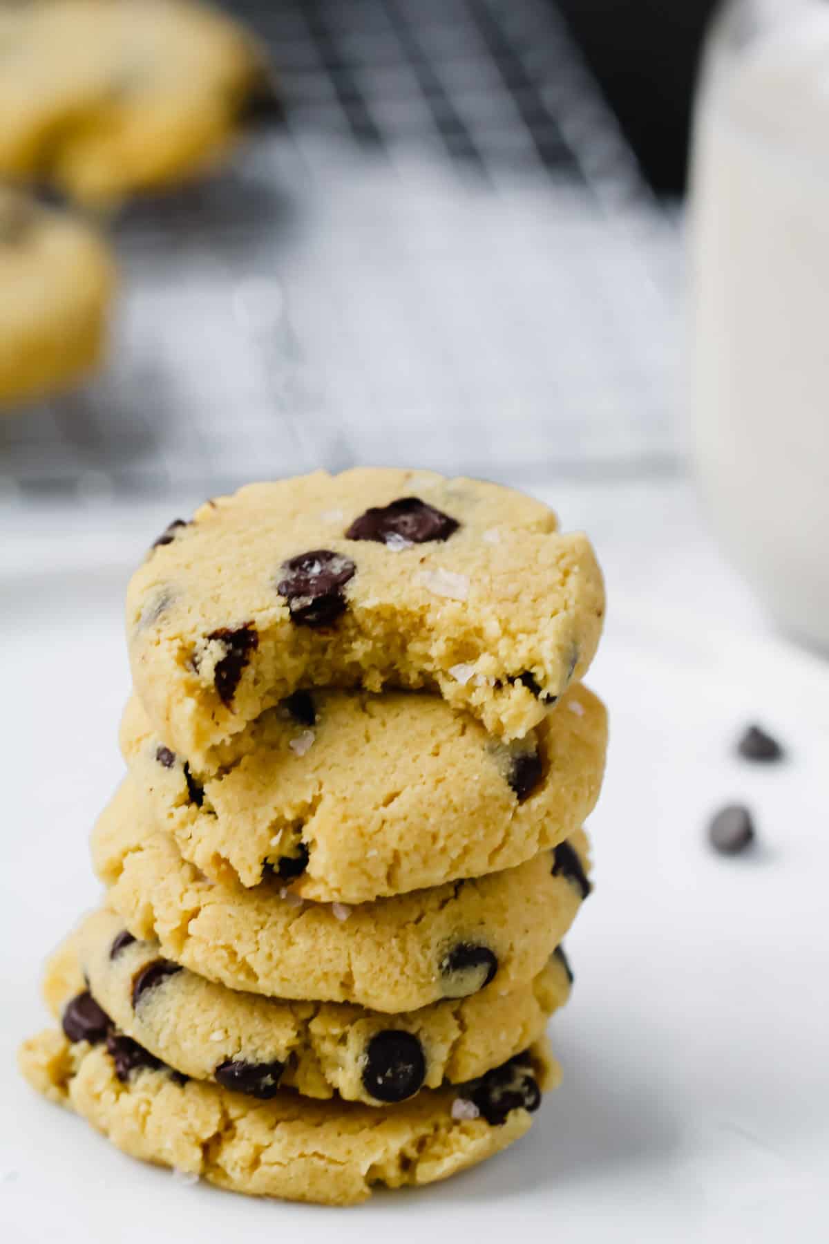 Keto Brown  Butter Chocolate Chip Cookies 