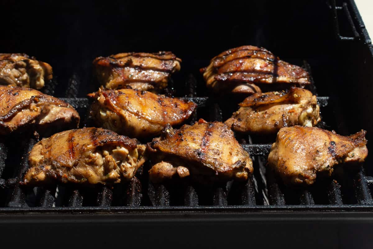 Chicken on the grill 