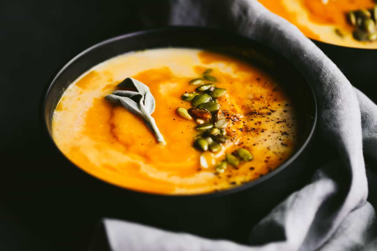 Keto Butternut Squash Soup - Eat. Be Fit. Explore.