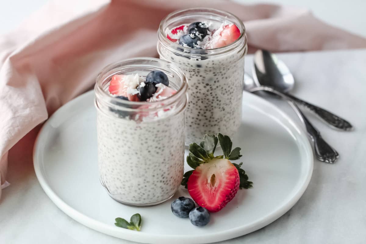 chia seed pudding 