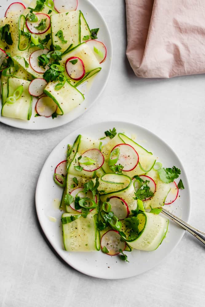 cucumber and radish salad