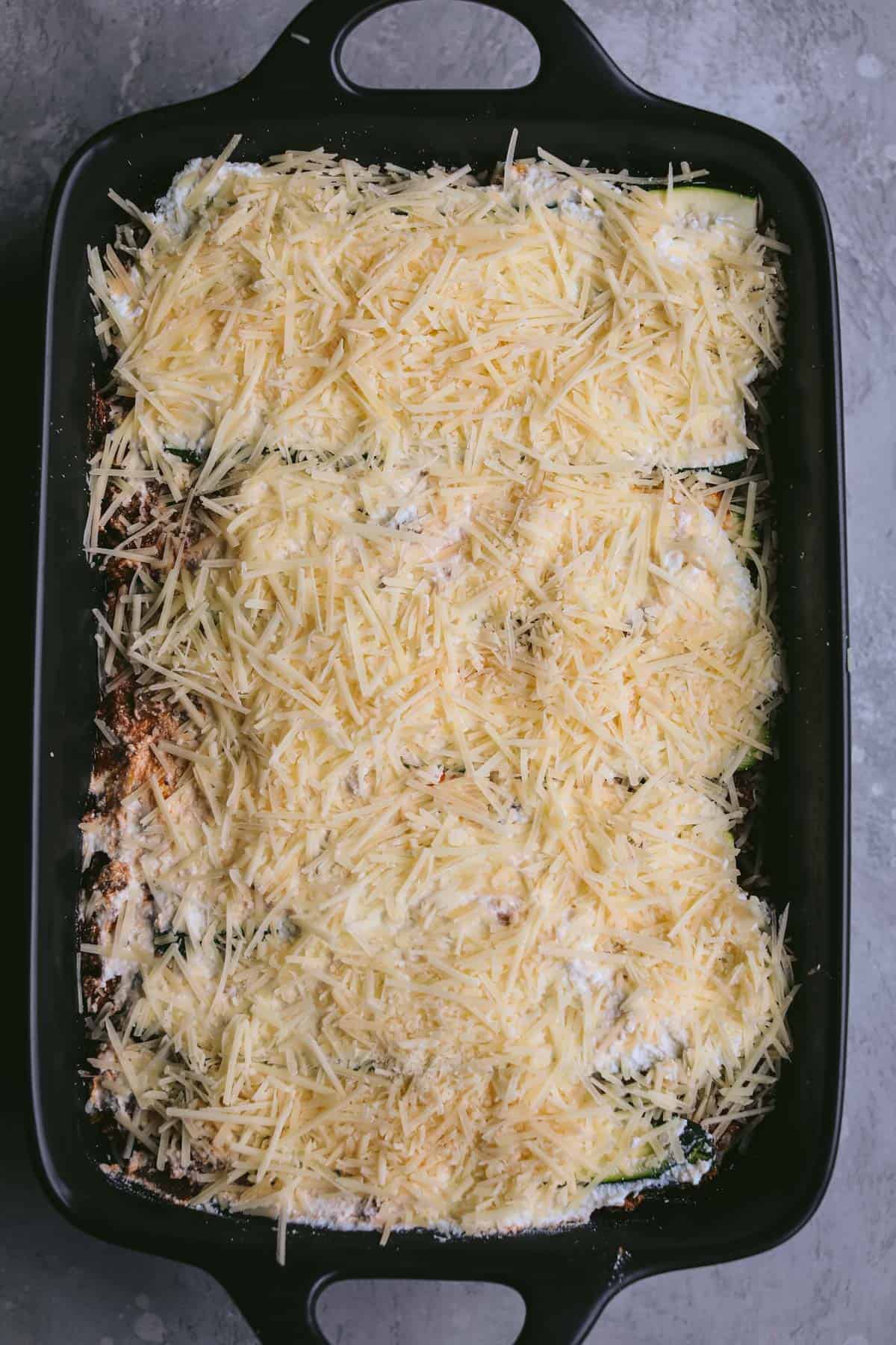 Keto Zucchini Lasagna