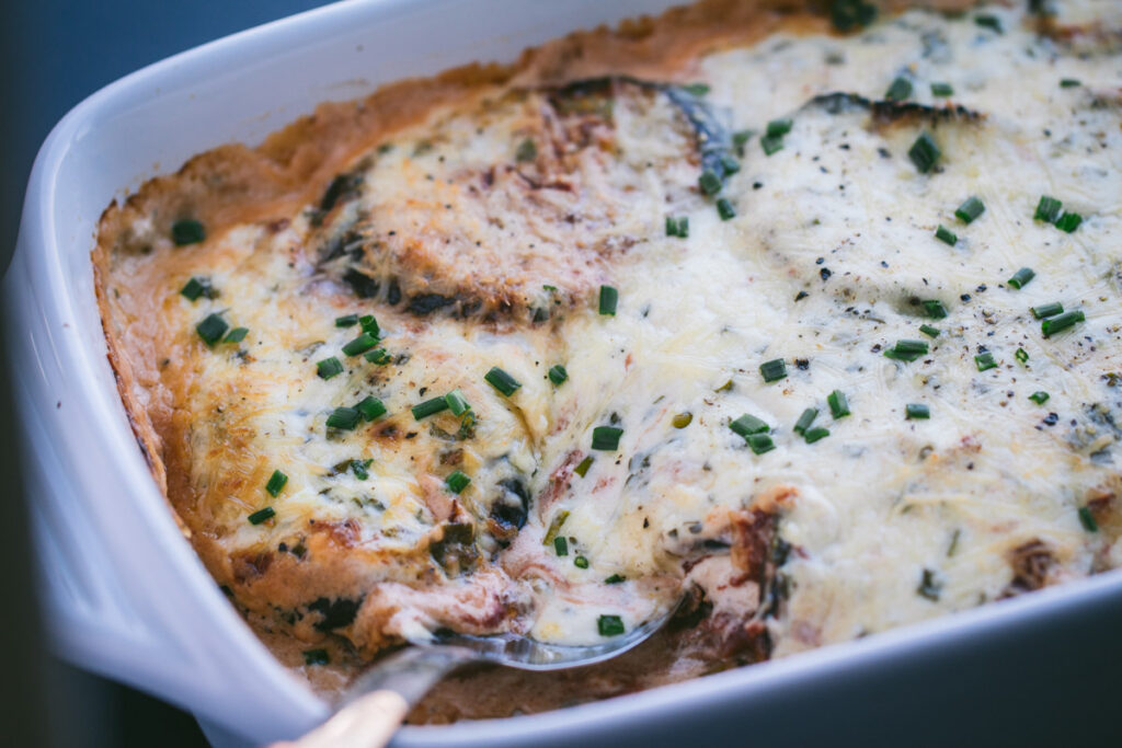 The Best Keto Eggplant Parmesan