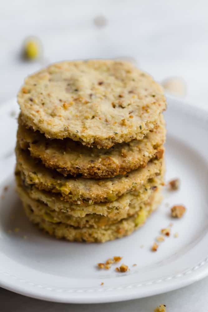 Keto Pistachio Sandies