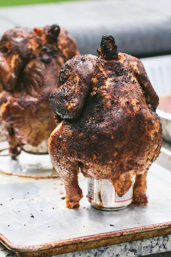 Keto Beer Can Chicken