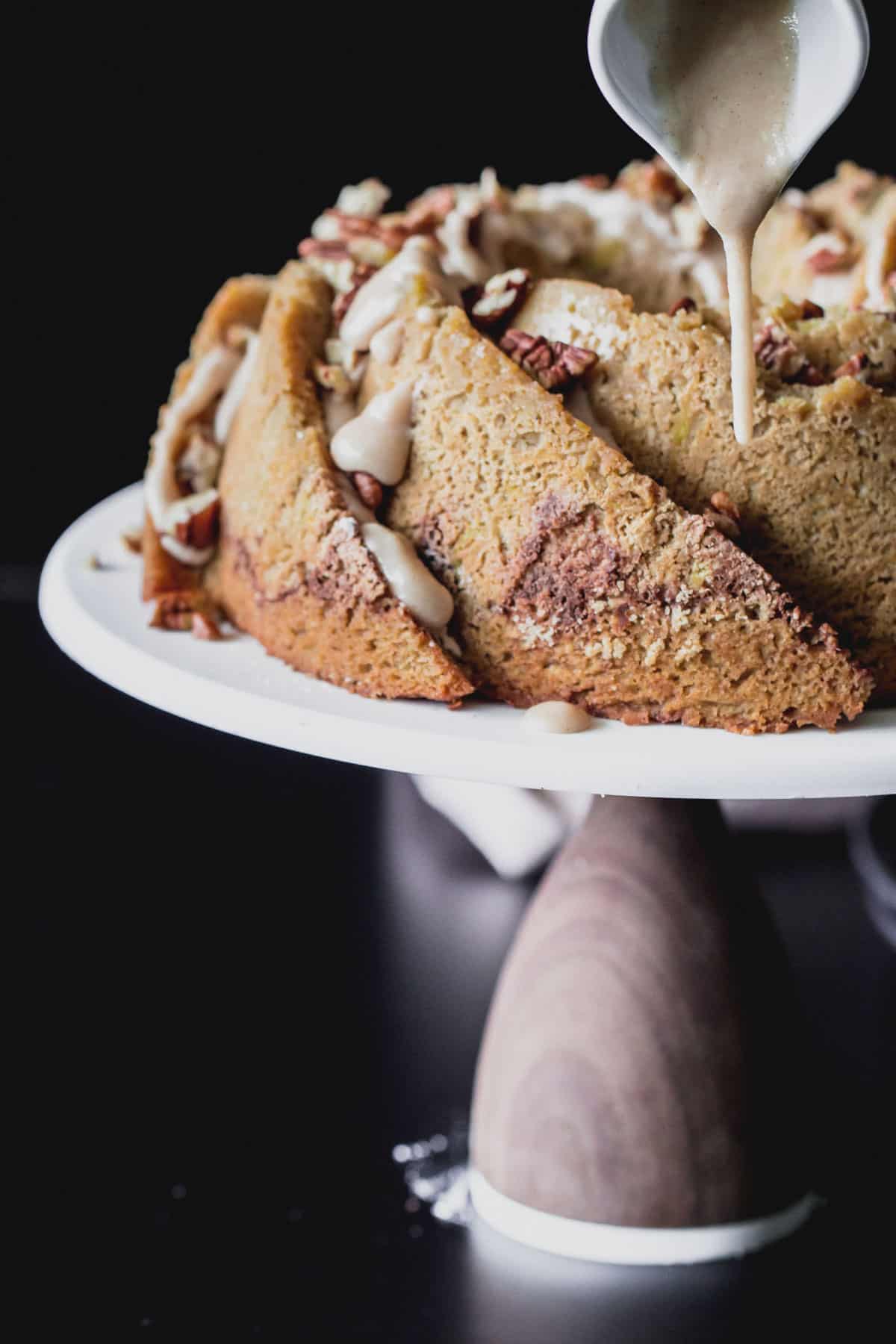 Cinnamon Swirl Zucchini Cake