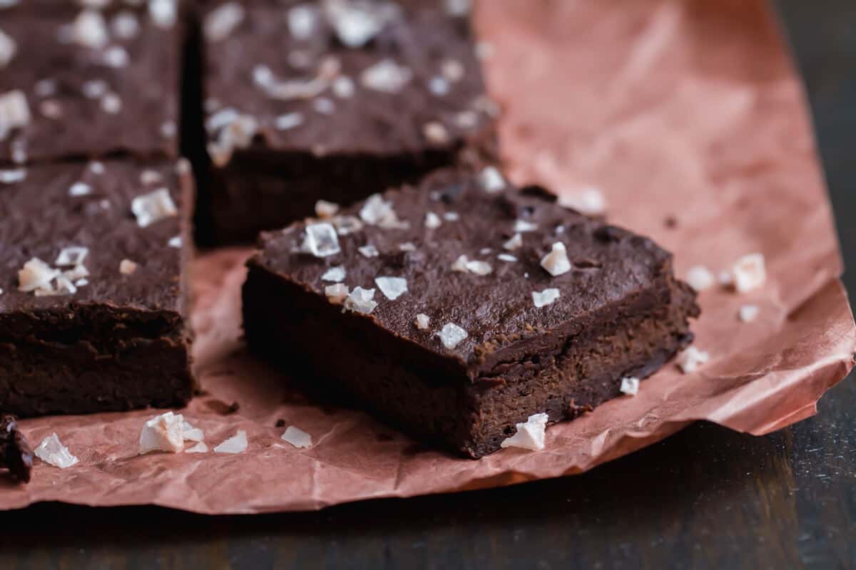 fudgy keto avocado brownies 