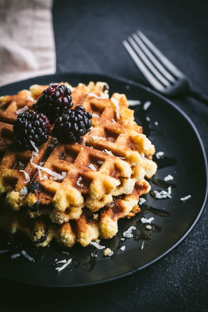 Low Carb Coconut Waffles