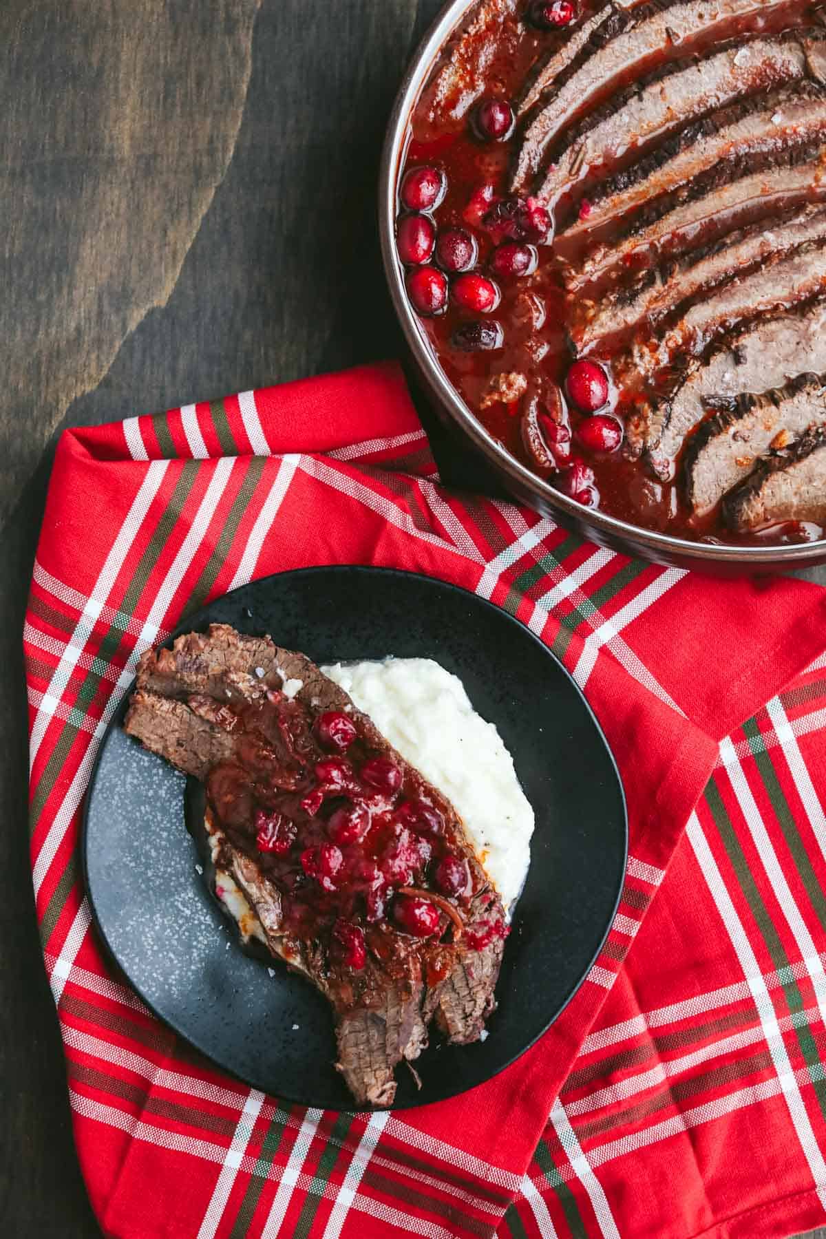 keto christmas brisket 