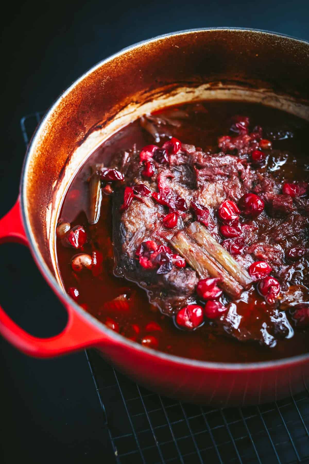 red wine braised brisket 