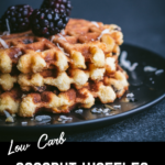 Low Carb Coconut Waffles