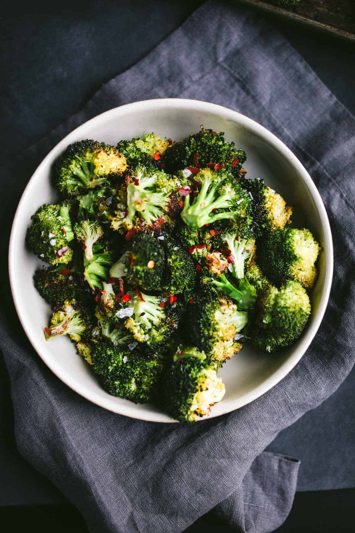 roasted garlic broccoli 