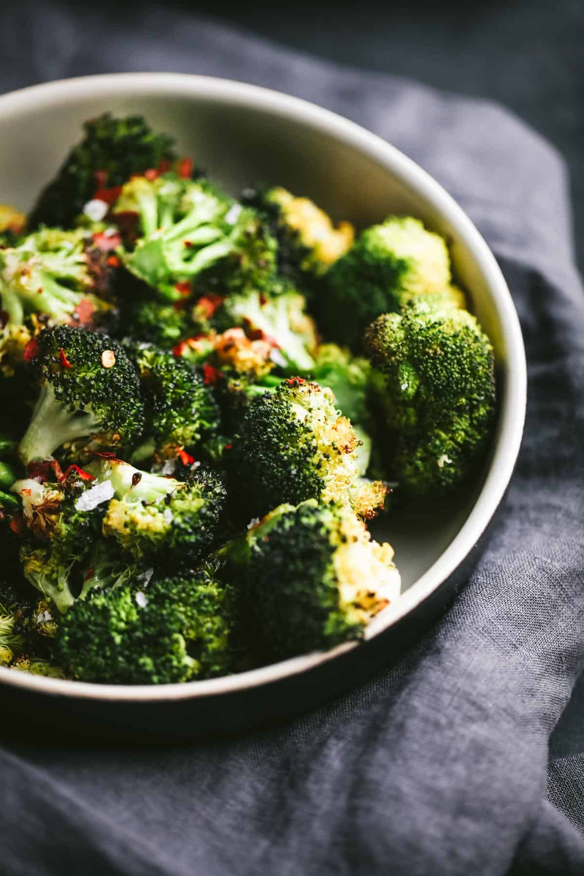 broccoli with garlic and lemon