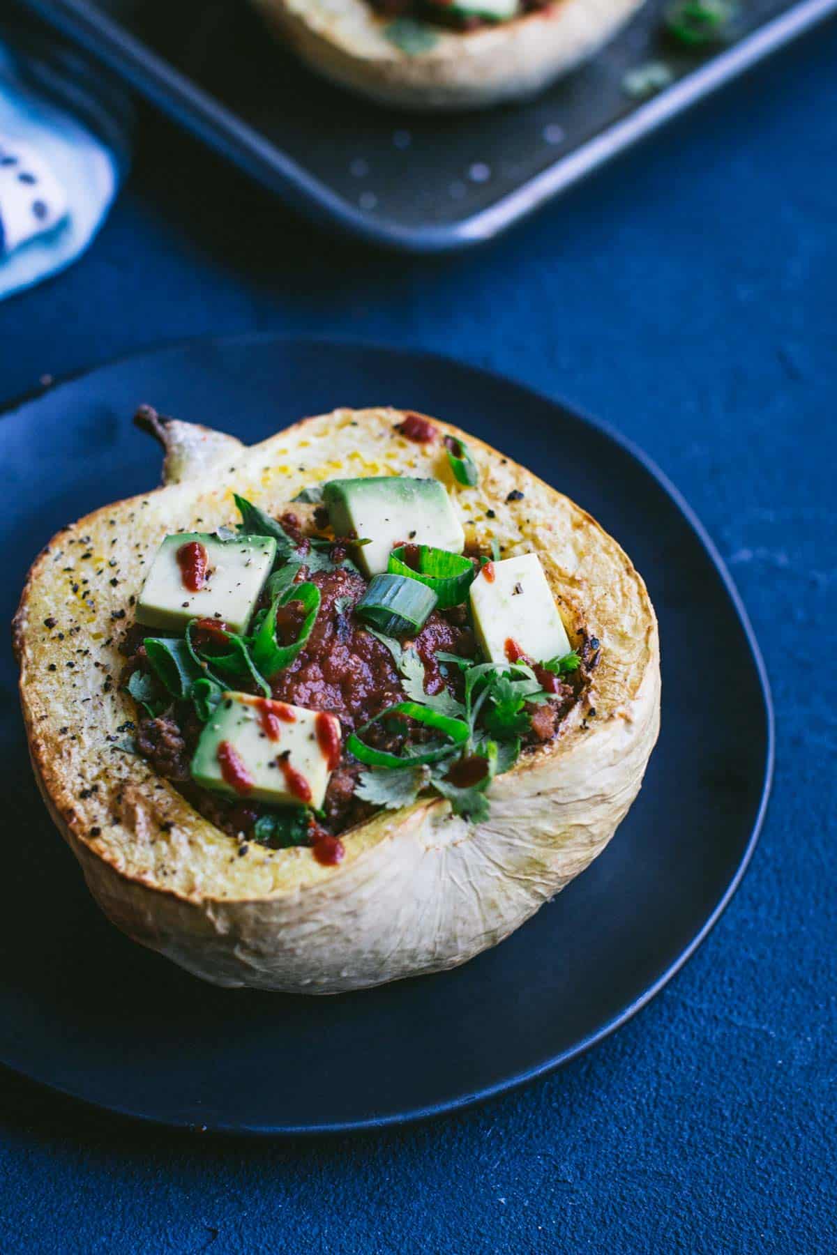 Keto Stuffed Acorn Squash