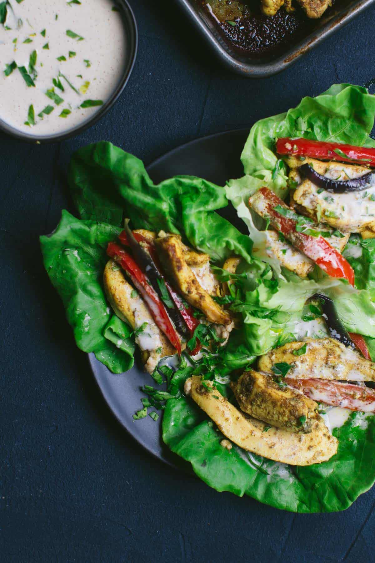 Chicken Shawarma Sheet Pan Meal