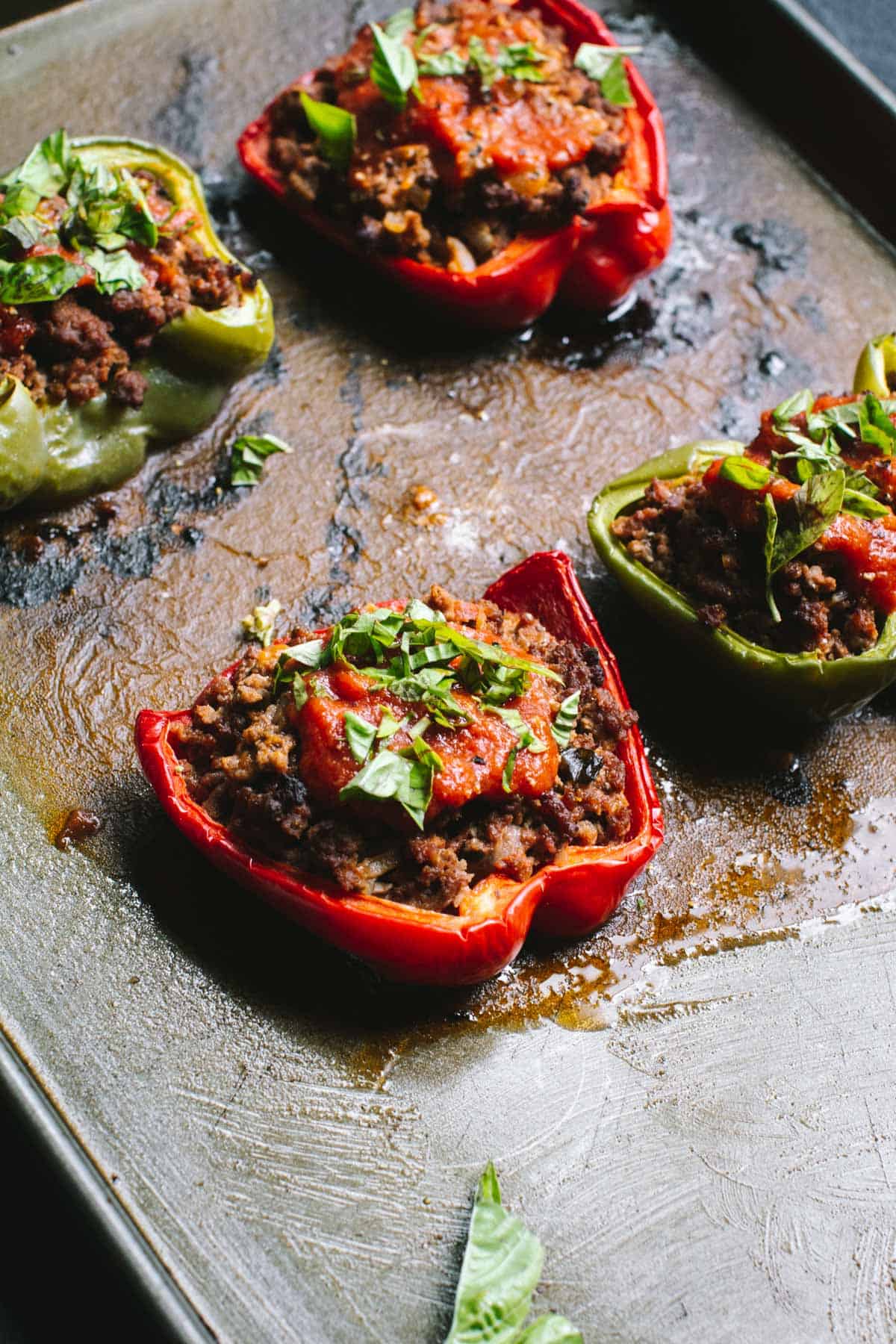 Easy Keto Stuffed Peppers