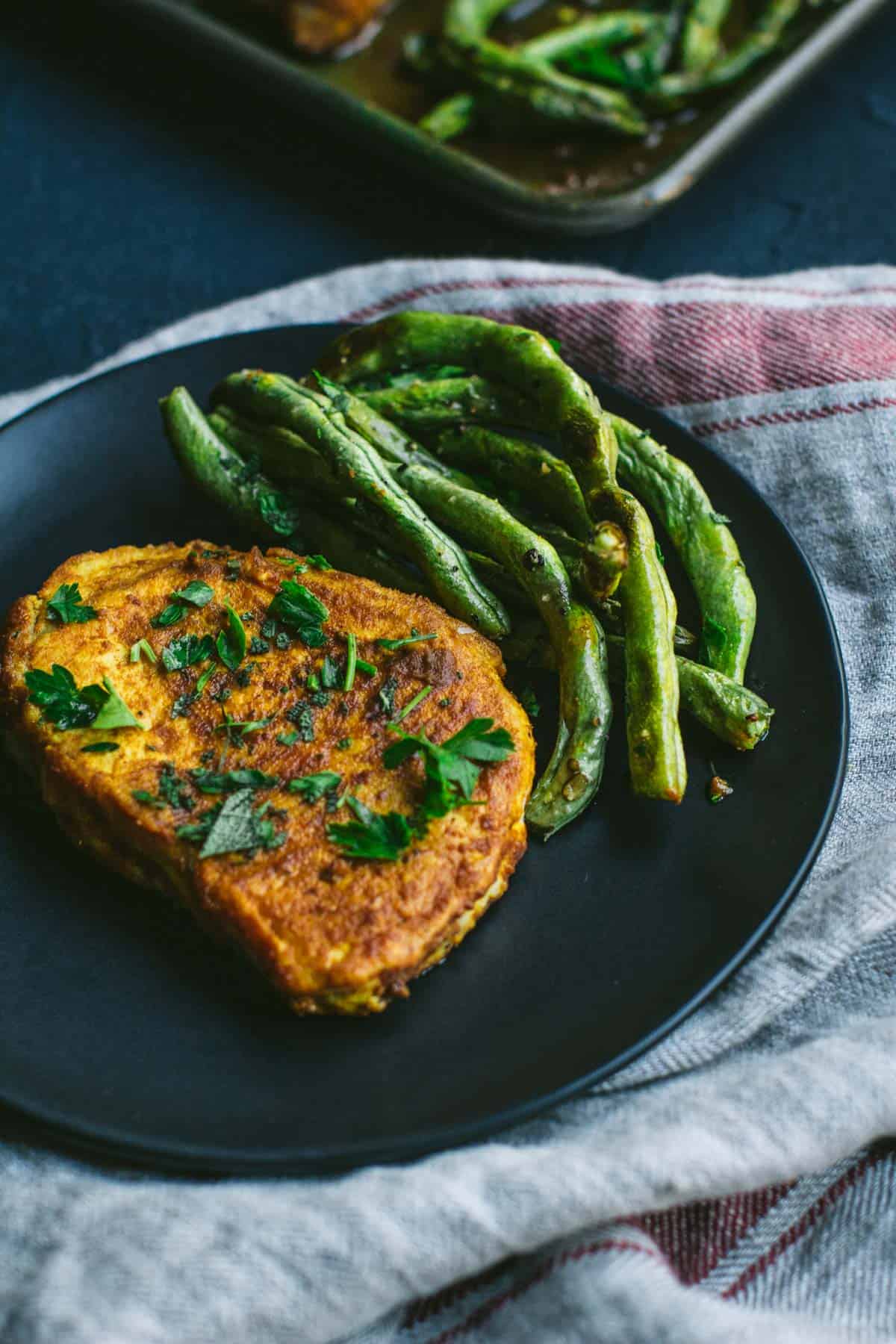 Moroccan-Pork-and-Green-Beans