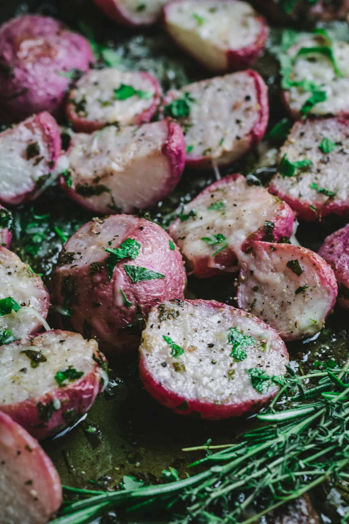 Keto steak and potatoes