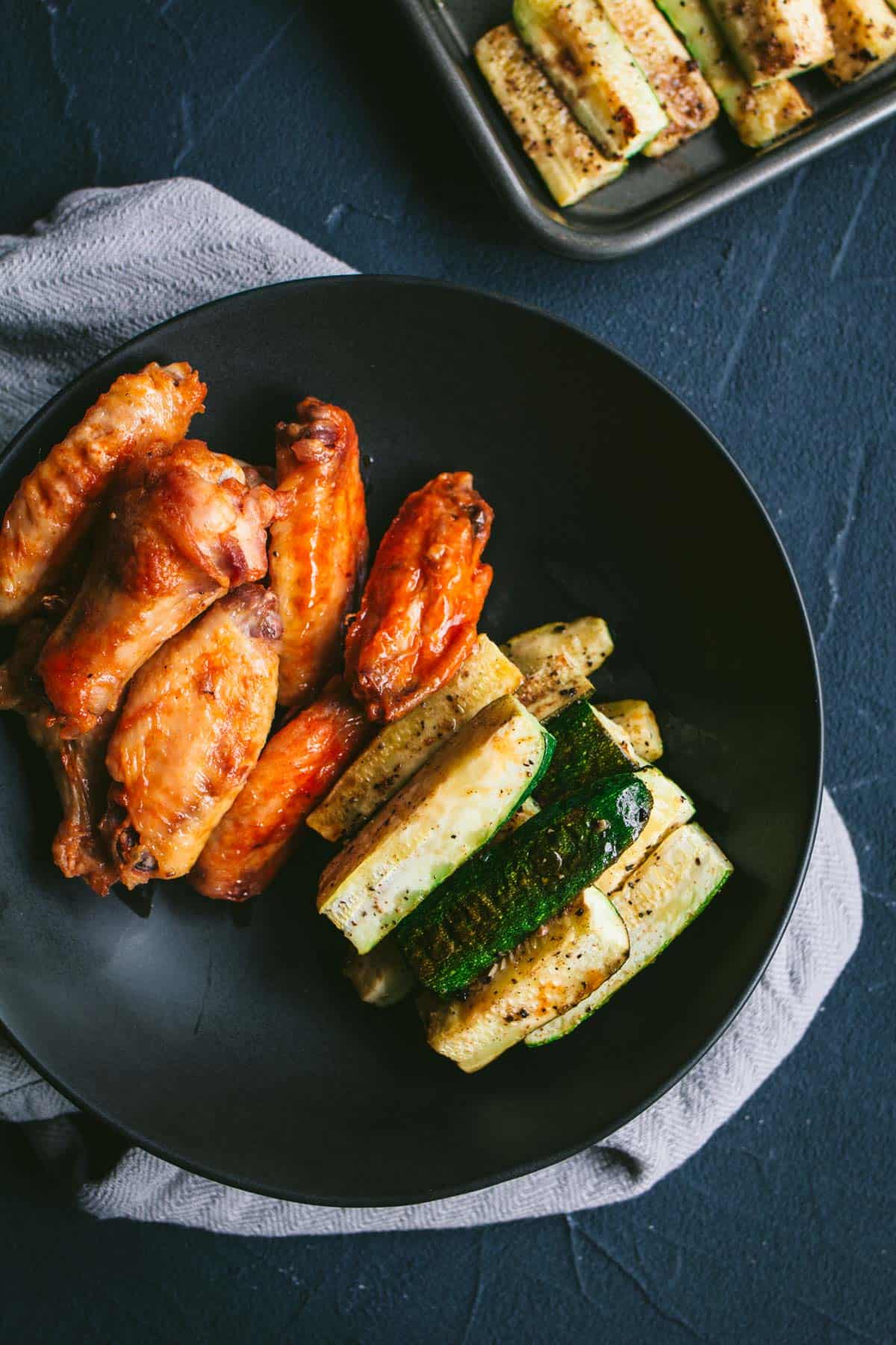 Keto Wings and Fries